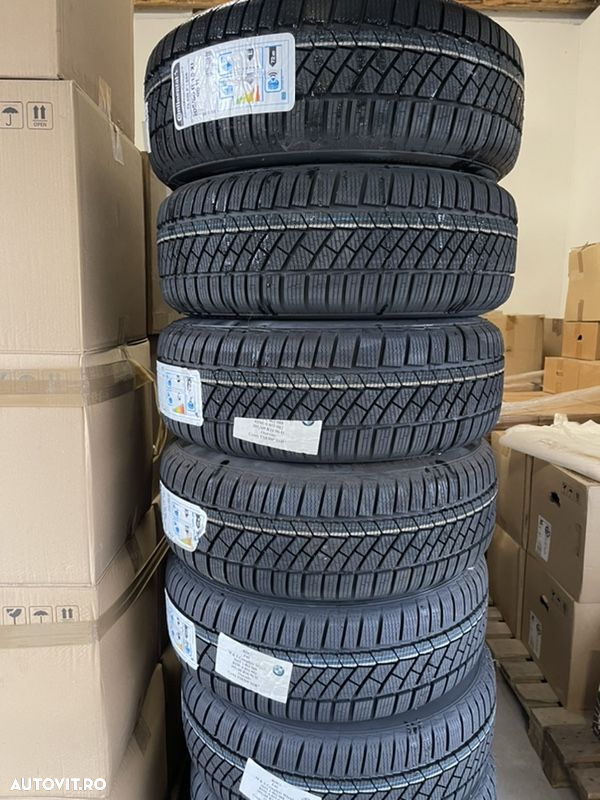 Jante Bmw seria 2 F45/F46 Active Tourer, originale, senzori presiune , anvelope iarnă Continental noi, 16 inch - 2