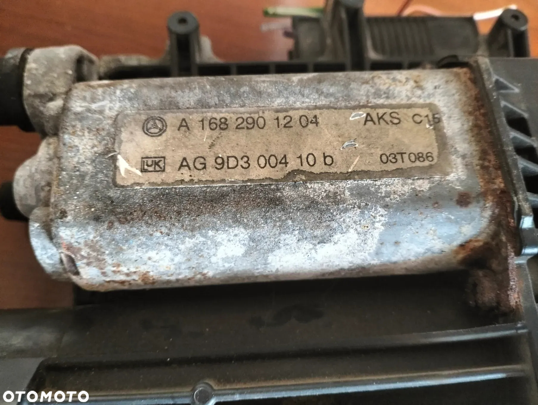 MODUŁ SKRZYNI BIEGÓW MERCEDES W168 1.7 CDI A1682901204 - 2