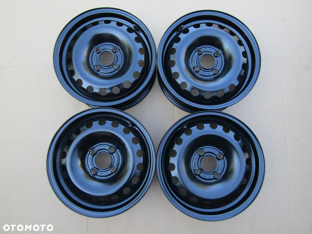 4x Felgi Stalowe 14 VW UP Skoda Citigo Seat Mii 5 j 4x100 ET35 piasta 57,1 mm  / ORYGINALNE - 4