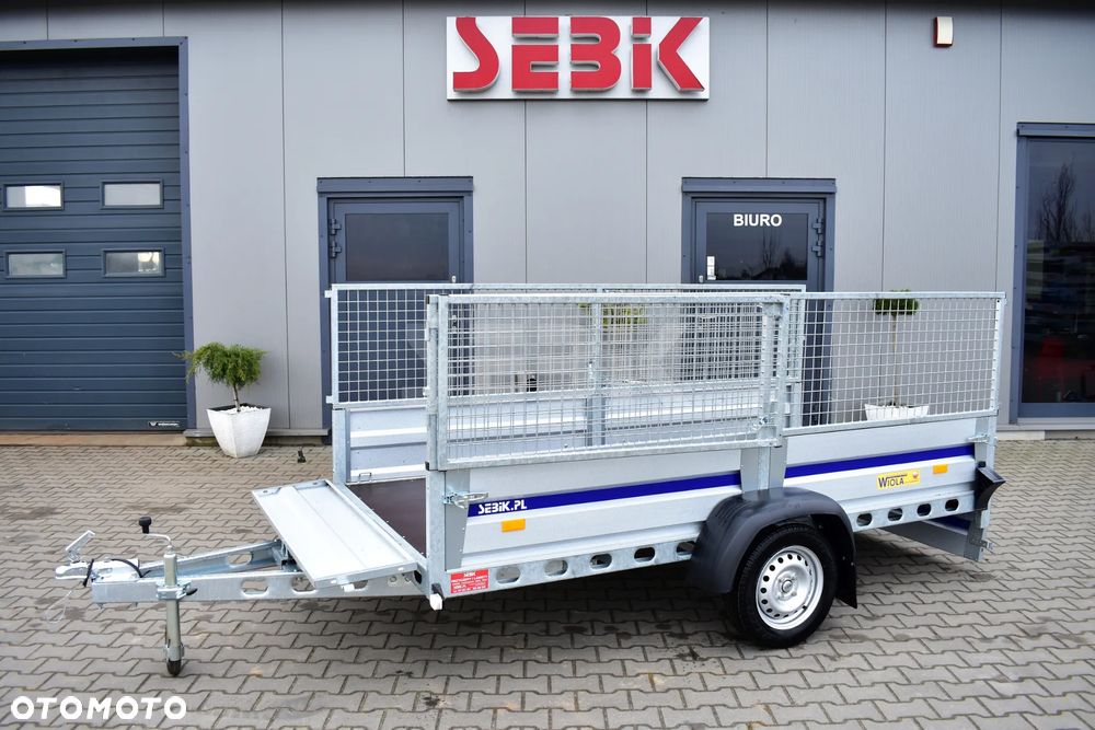 Wiola Super mocna spawana przyczepa SILEZIA MAX 302 x 152 DMC 750 kg. - 14