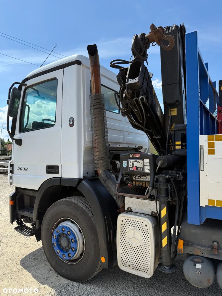 Mercedes-Benz ACTROS 2632 6x4 + HDS | Paka 6,9 m | Stan BDB - 3