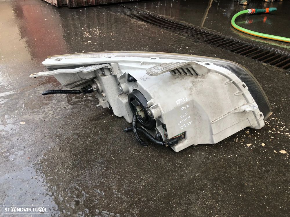 CHEVROLET AVEO FAROL ESQUERDO GRELHA PARA CHOQUES - Z402 FF651 - 7