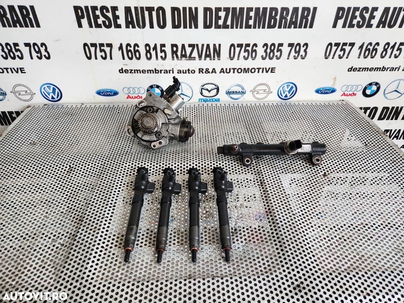 Injectoare Injector Kit Injectie Pompa Inalta Presiune Citroen Jumper Peugeot Boxer 2.2 BlueHdi Eur - 1