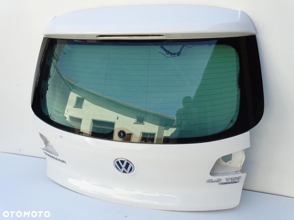 KLAPA TYŁ TYLNA BAGAŻNIKA + SZYBA VW TIGUAN I 5N 07-14r - 2