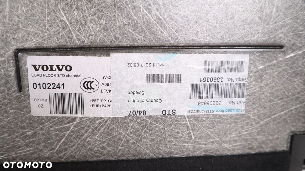 VOLVO XC60 II PODŁOGA BAGAŻNIKA 32205648 - 9