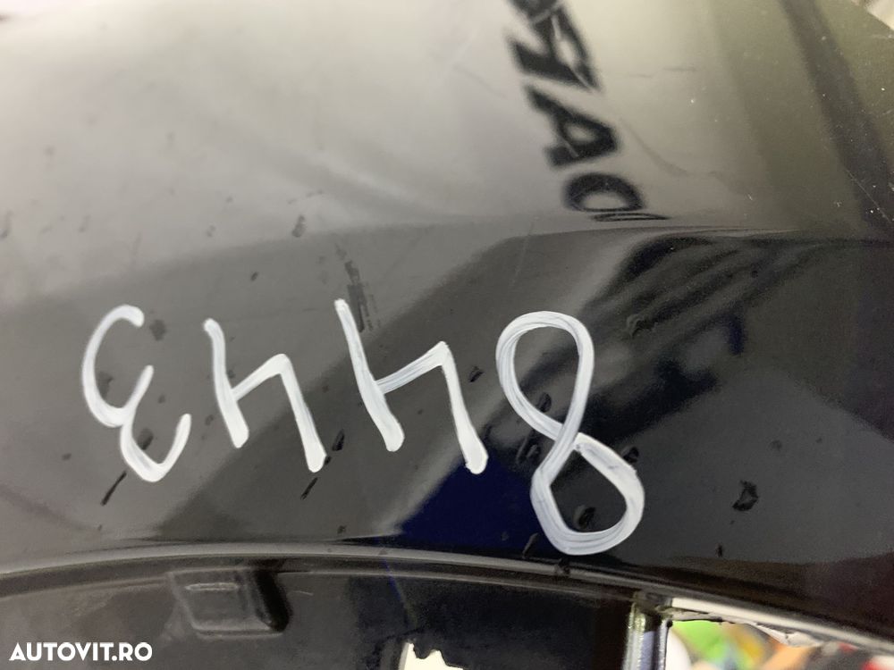 Bara fata VW Tiguan, facelift, 2012, 2013, 2014, 2015, 2016, cod origine OE 5N0807221K, cu gauri pentru spalatori faruri. - 11