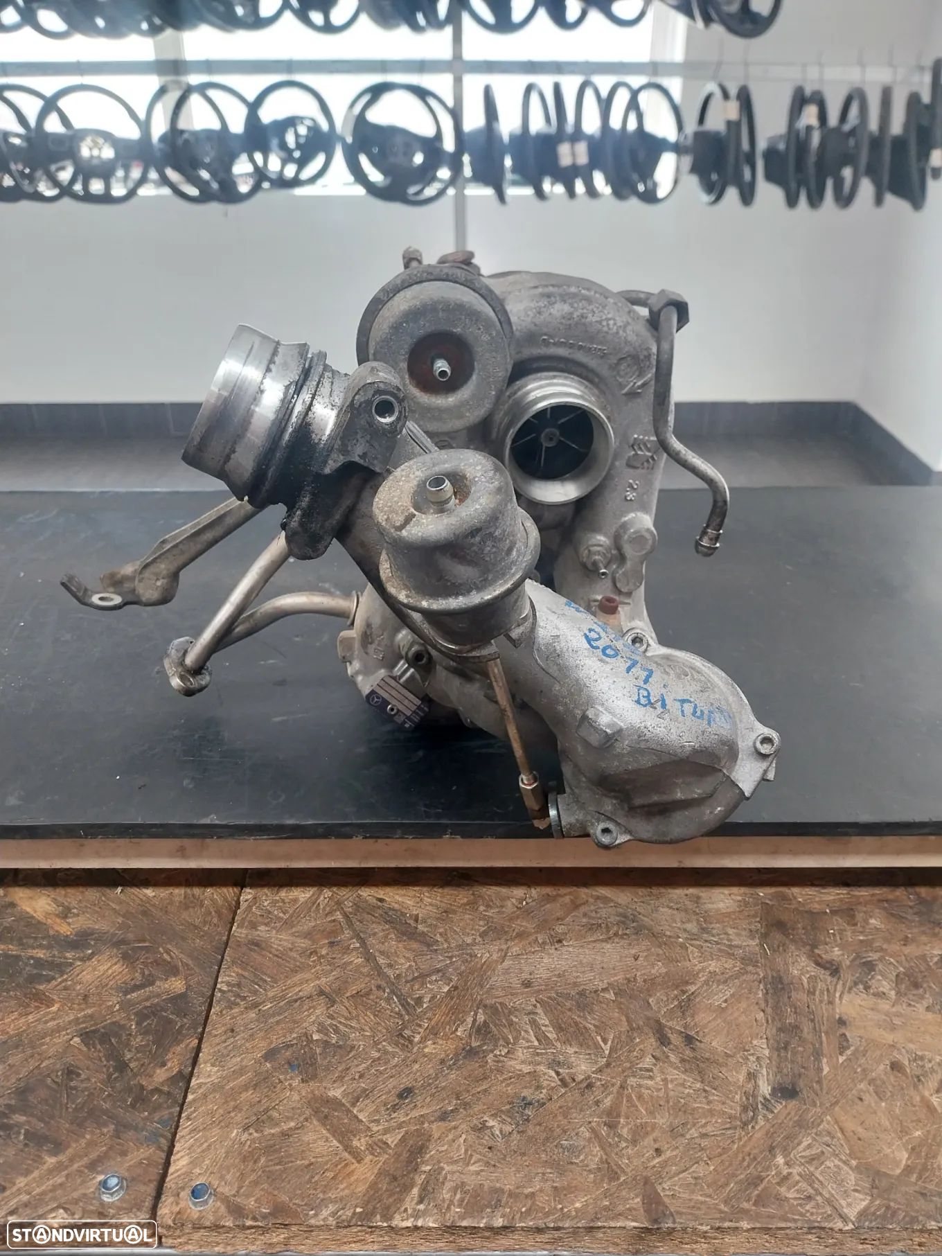 Turbo Mercedes-Benz W212 motor ref: 651 924 ano 2011 - 1
