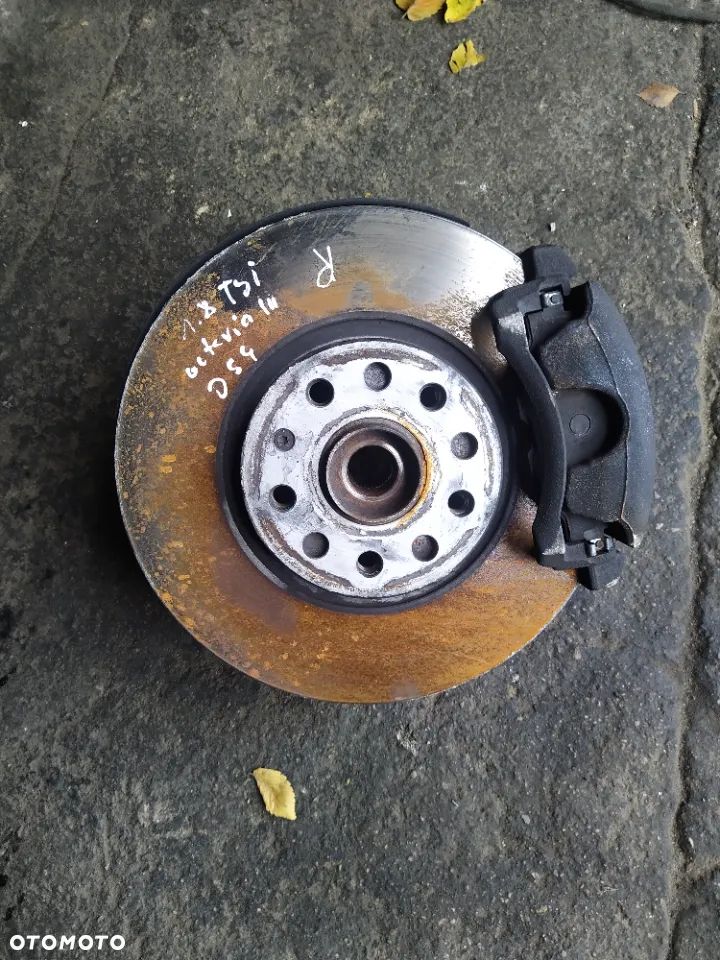 Zwrotnice vw passat b8  golf 7 skoda octavia 3  2.0 tdi vrs 1.8 1.4TSI DSG aluminiowa5Q0407257A - 3