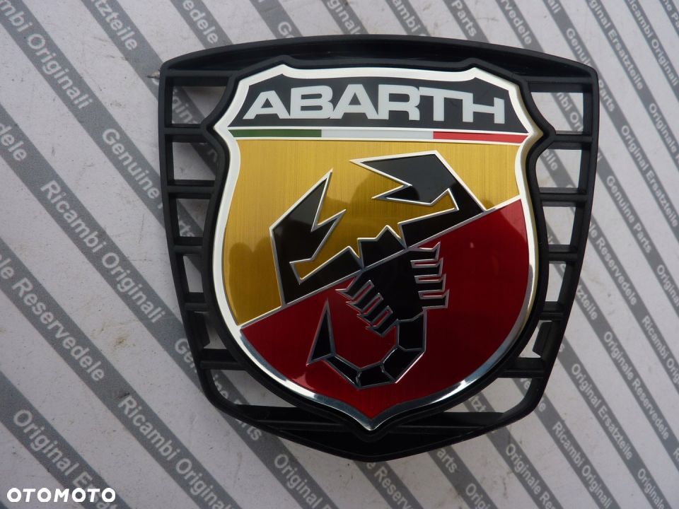 FIAT 500 ABARTH ZNACZEK EMBLEMAT ORYGINAŁ 08-24 - 1