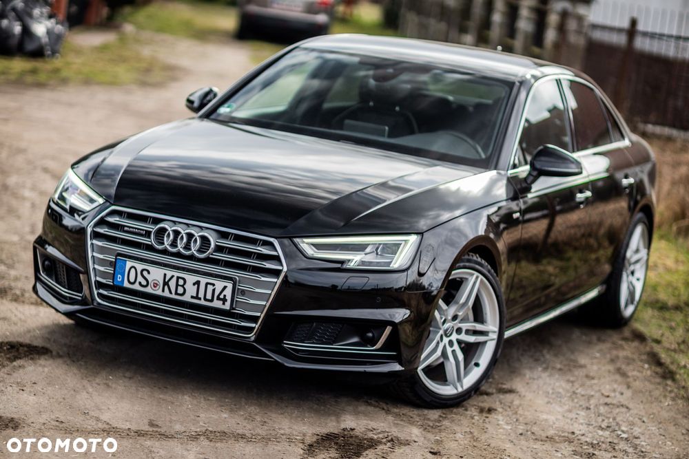 Audi A4 Limousine 2.0 TDI DPF clean diesel quattro S tronic S line Sportpaket - 1