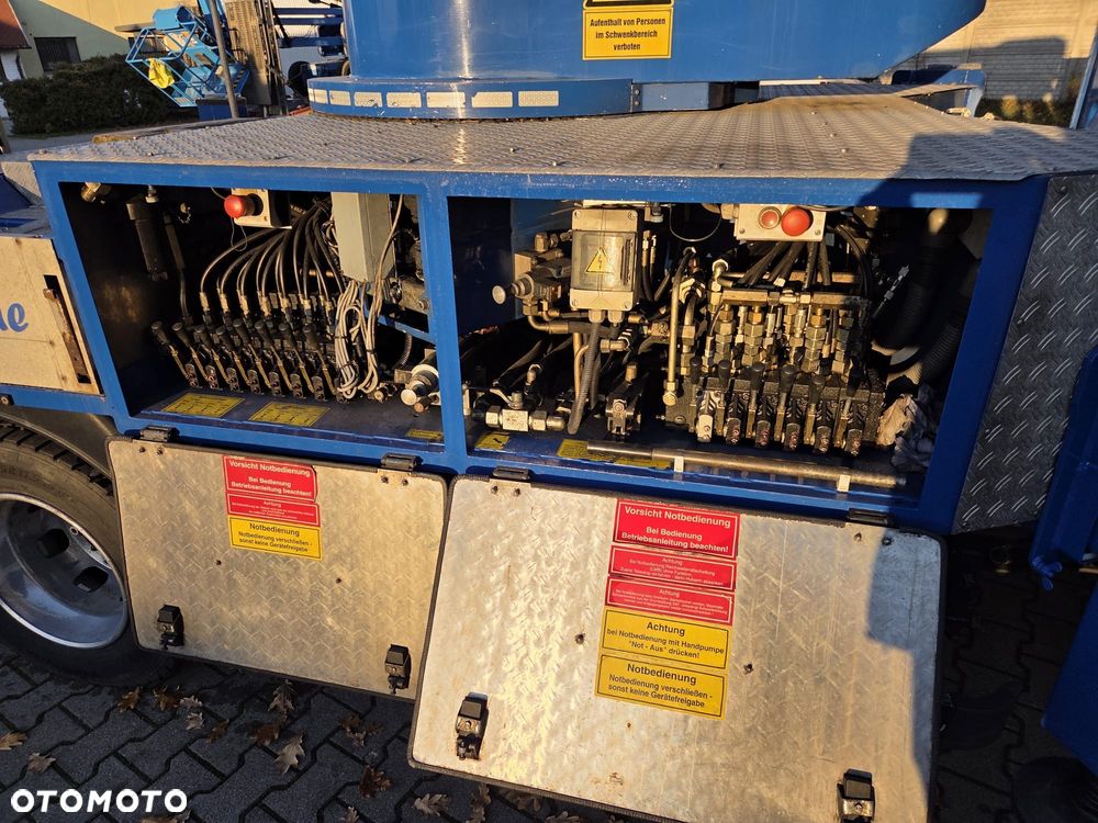 MAN Podnośnik Koszowy Zwyżka 28 Metrów Bison Wumag 20 w Bok UDT Import Niemcy jak Ruthmann GSR - 22