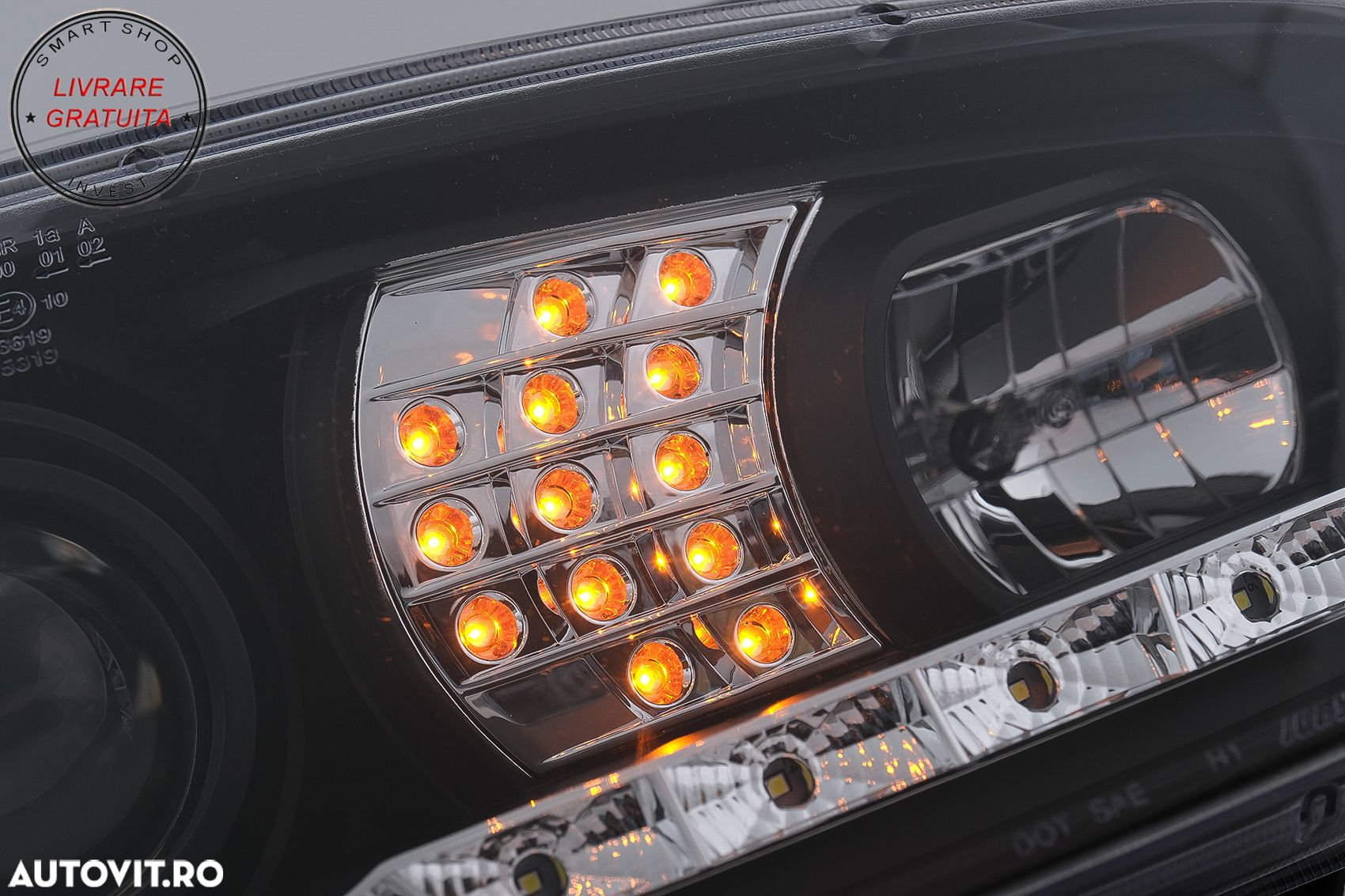 Faruri LED Daylight VW Golf IV 4 Cabriolet Hatchback Variant (09.1997-09.2003) Neg- livrare gratuita - 14
