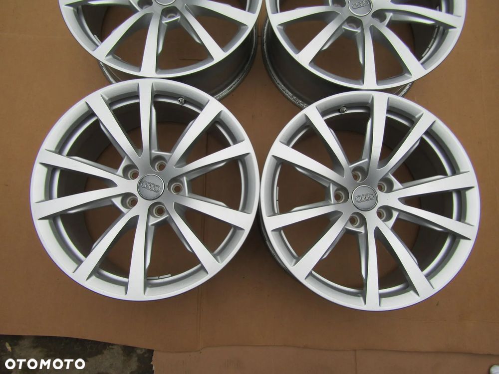 4x JAK NOWE Felgi Aluminiowe 18 Audi A4 B6 B7 B8 A5 8T A6 C6 C7 C8 A7 A8 Q3 Q5 Q7 SEAT SKODA VW BMW 8 j 5x112 ET29 piasta 66,6 mm + czujniki TPMS / STAN IDEALNY - 6