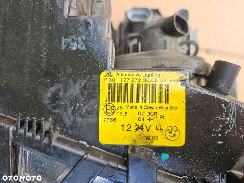 Reflektor lampa przód przednia prawa lewa BMW E46 LCI LIFT Xenon Eu - 6