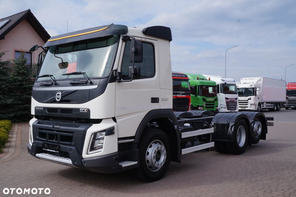 Volvo FMX FM 6X2 EURO 6 RAMA DO ZABUDOWY OŚ SKRĘTNA PODNOSZONA SCANIA - 2