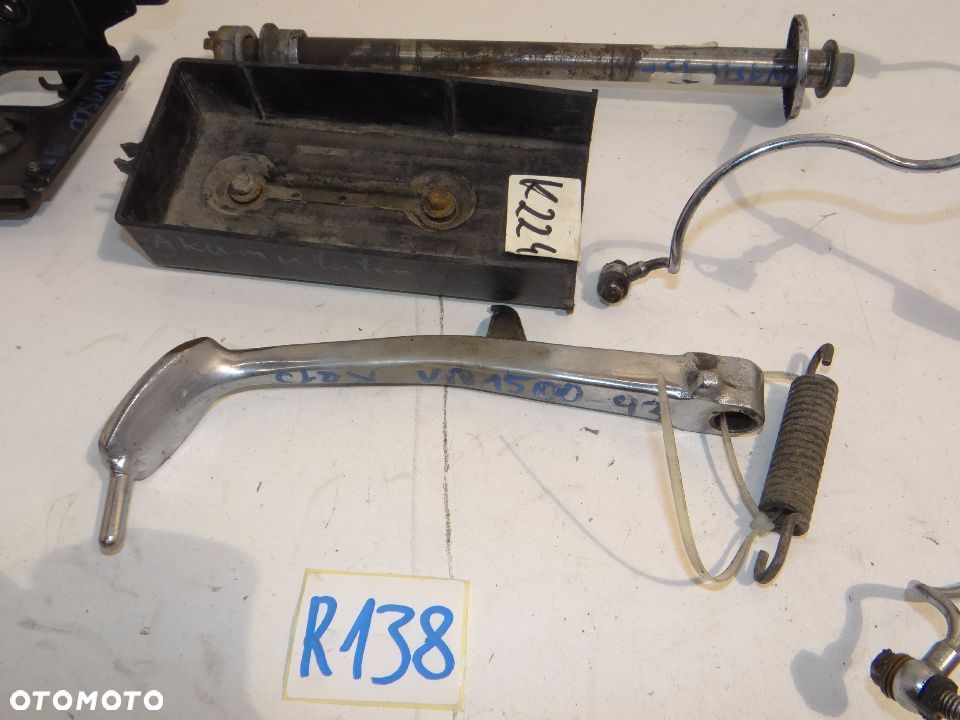 VN 1500 Vulcan 94r plastik wypełnienie przewód chłodnicy jarzmo zębatka blacha klakson R138 - 8