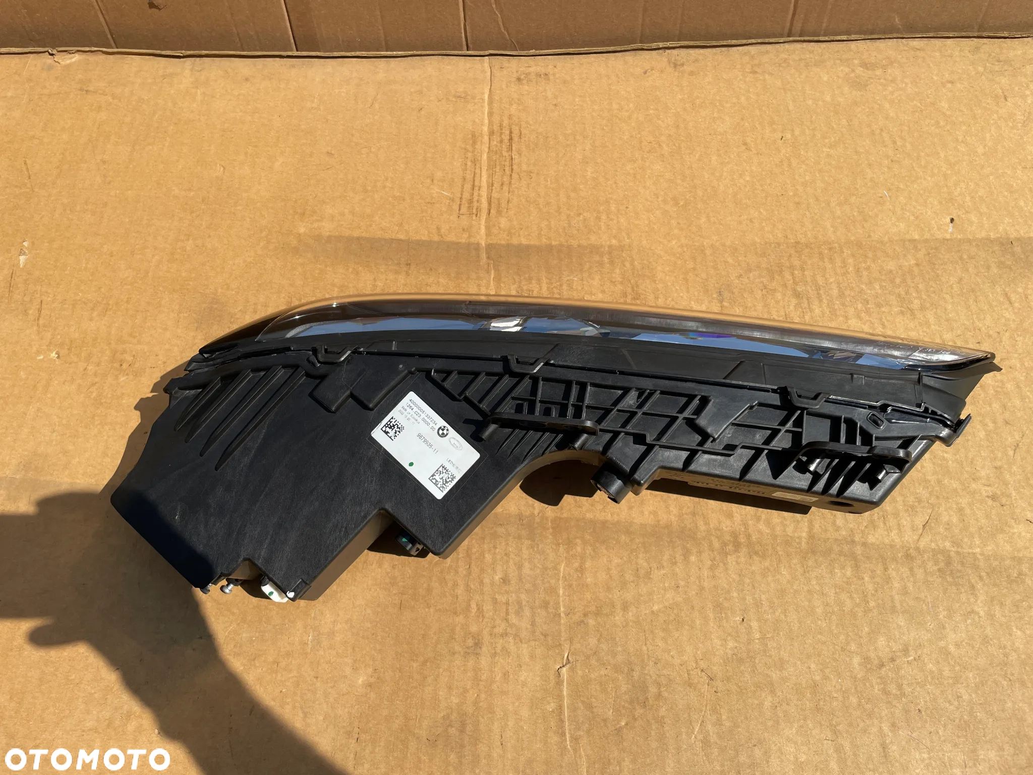 BMW 7 G70 I7 CRYSTAL KRYSZTAŁ SWAROVSKI ORYGINALNA LAMPA PRZEDNIA LEWA PRAWA FULL LED DRL 9879935 9879936 EUROPA PARA - 4