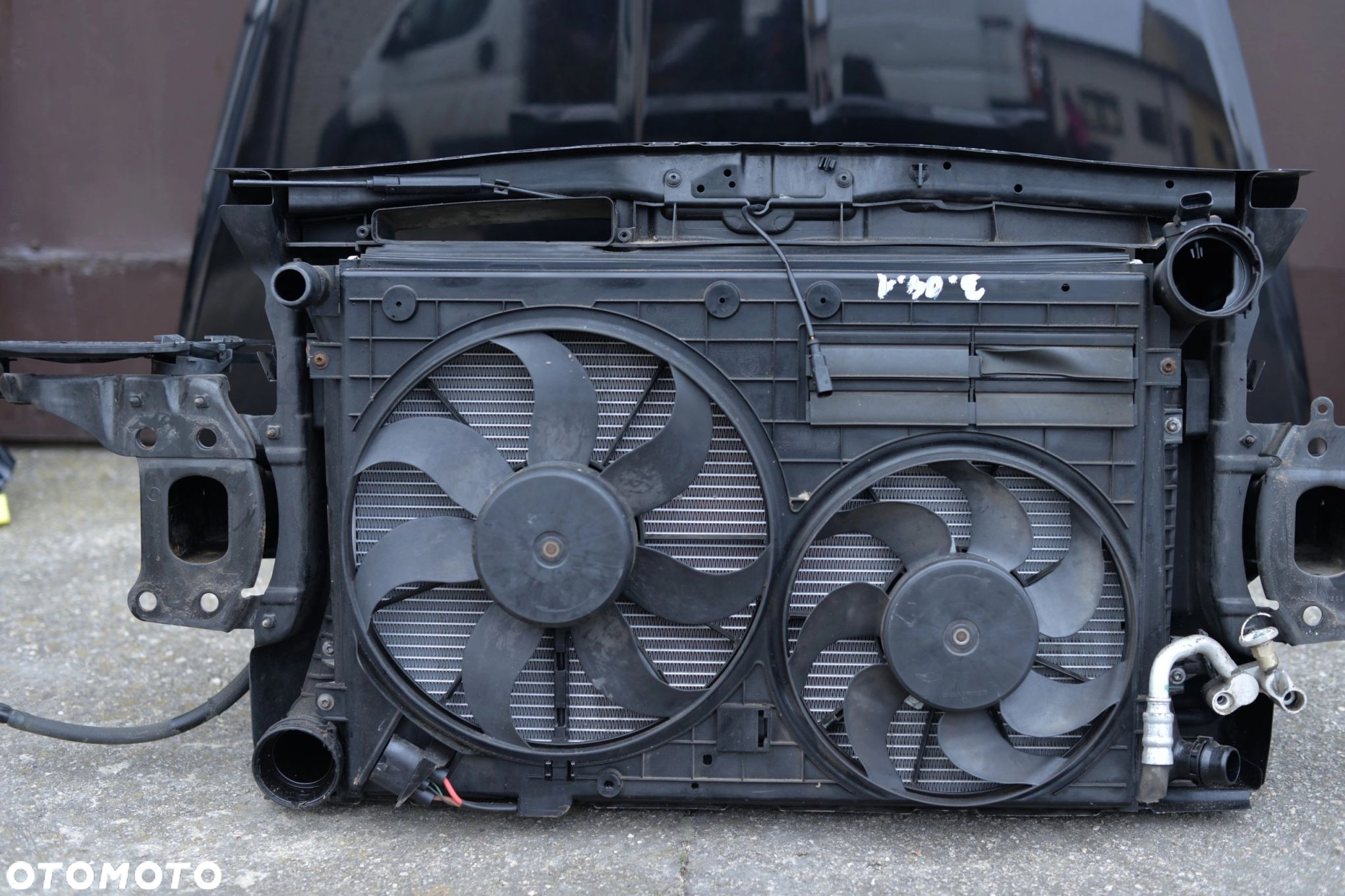 MASKA ZDERZAK GRILL BŁOTNIK LAMPA H7 XENON PAS BELKA SKODA OCTAVIA II 04-08 - 8