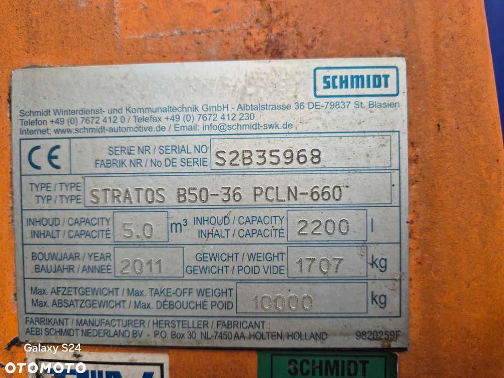 Piaskarka Schmidt Stratos Posypywarka - 14
