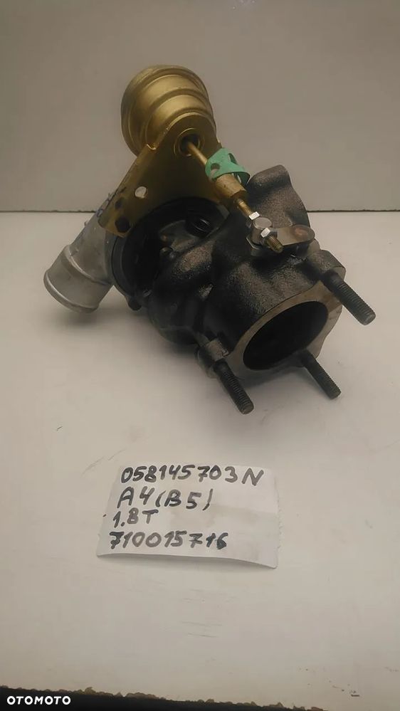 TURBOSPRĘŻARKA 1.8 T 150KM 163KM 170KM 180KM A4 B6 058145703J / 00000171 - 5