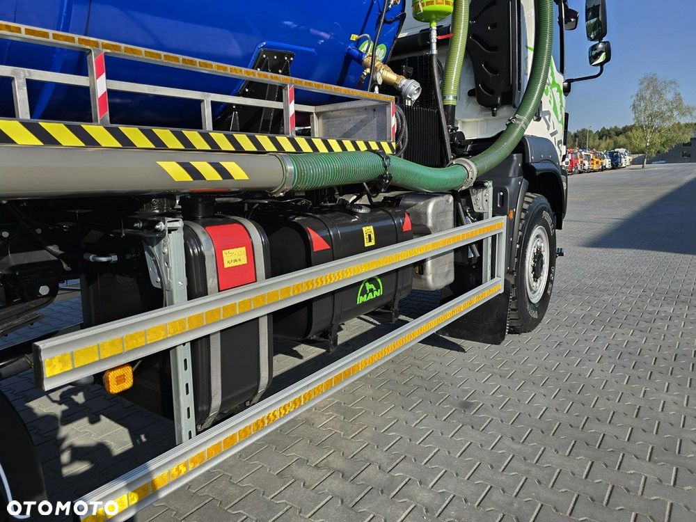 MAN 4x4 WUKO GAMON PW8  do zbierania odpadów płynnych separatorów - 26