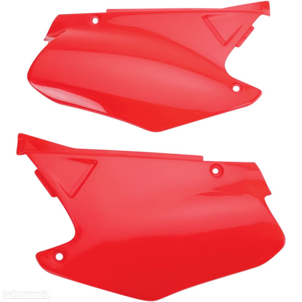 paineis laterais traseiros ufo vermelho honda cr 125 / 250 - 1