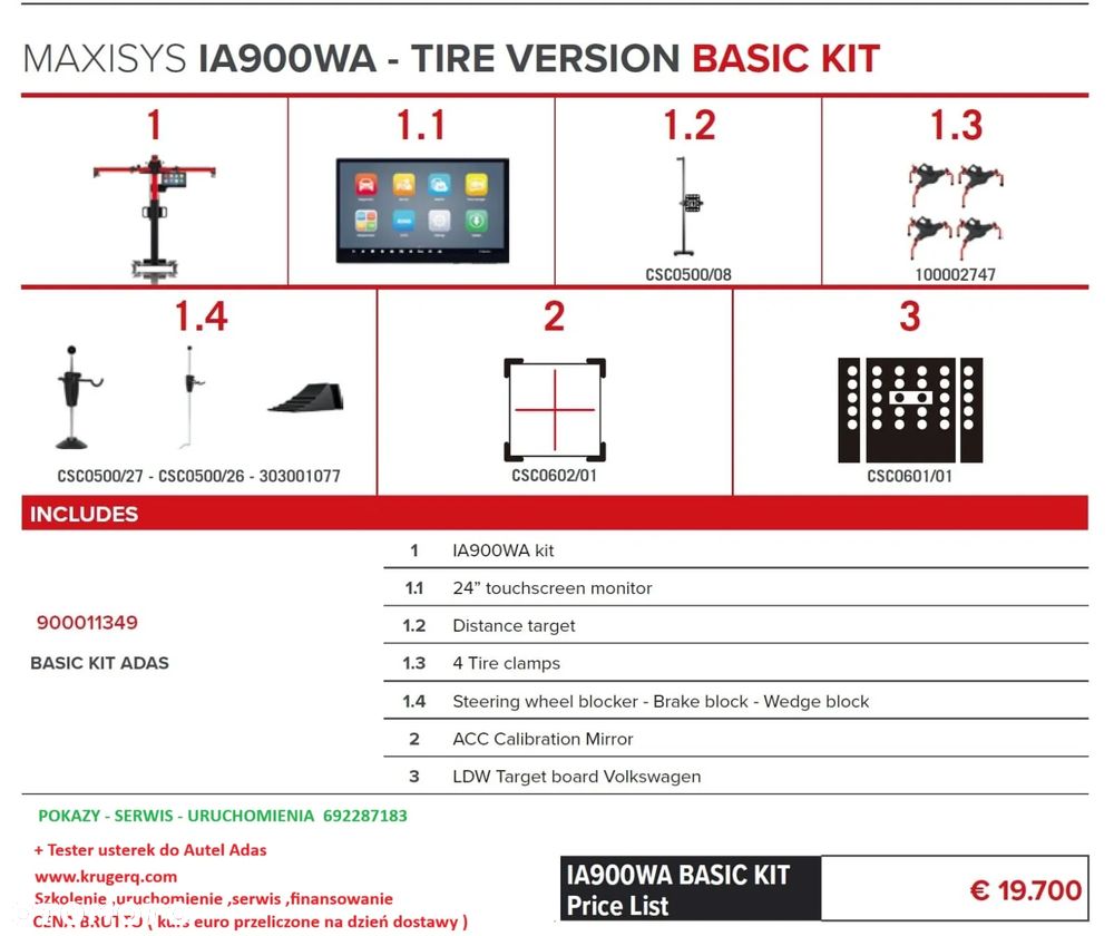RS910 PRO TS Autoxscan tester usterek i kodowanie TPMS - 21
