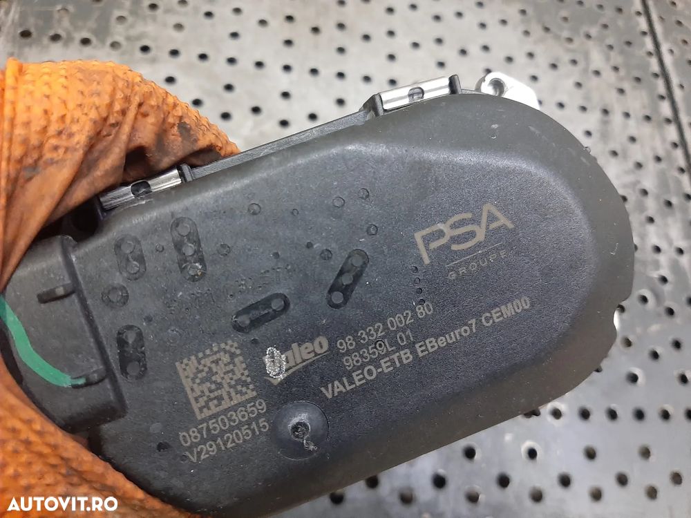 clapeta acceleratie  1.2b hn09 peugeot 208 9833200280 - 3