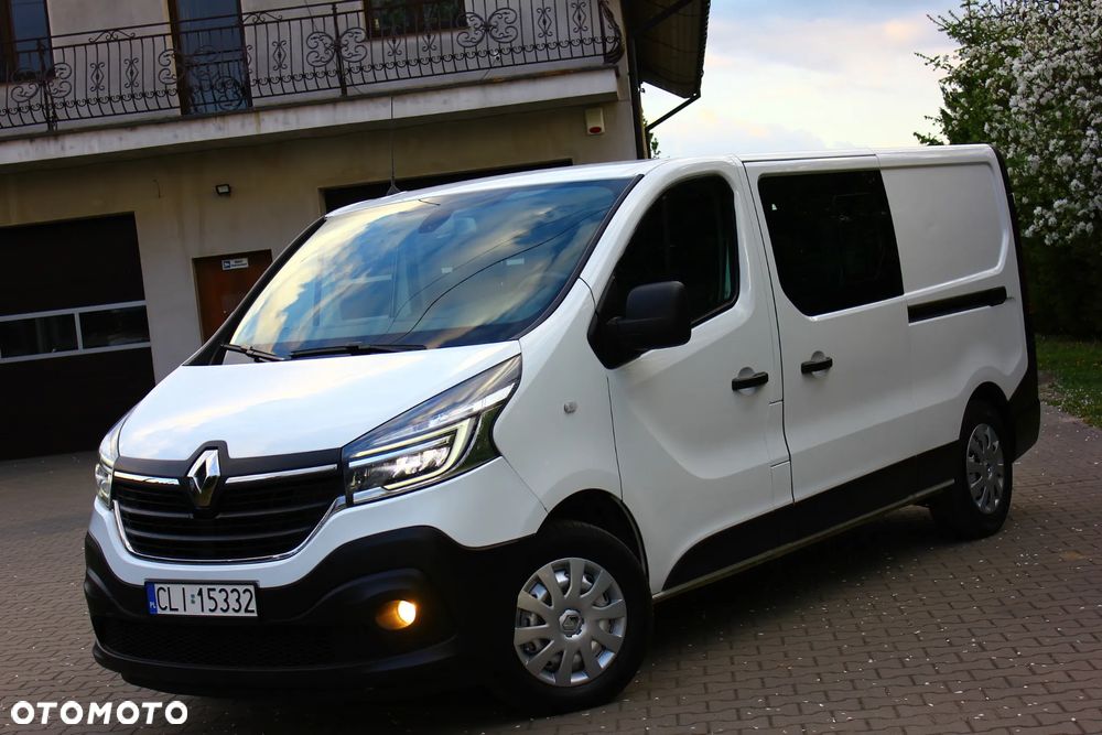 Renault TRAFIC 2.0 DCI 140KM 6 OSÓB BRYGADÓWKA LONG L2H1 FV23% - 13