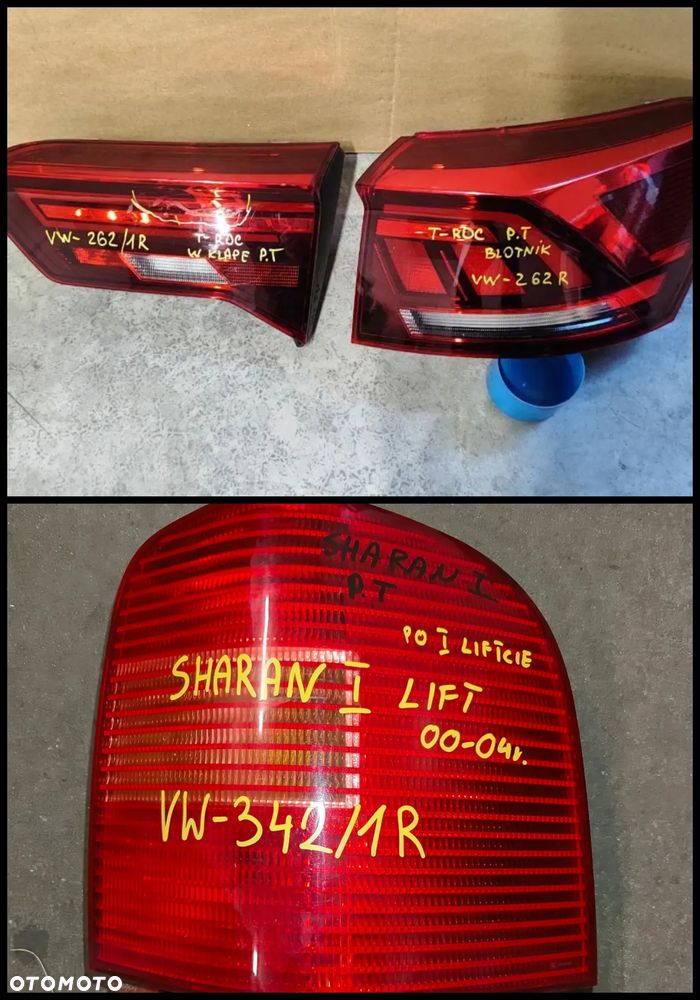 VW VOLKSWAGEN LAMPY TYŁ LEWE PRAWE - 40