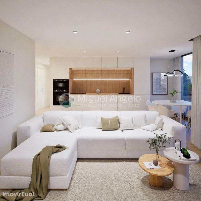 T2 com Terraço de grande dimensão em Esmoriz | Novo Empreendimento - Grande imagem: 4/25