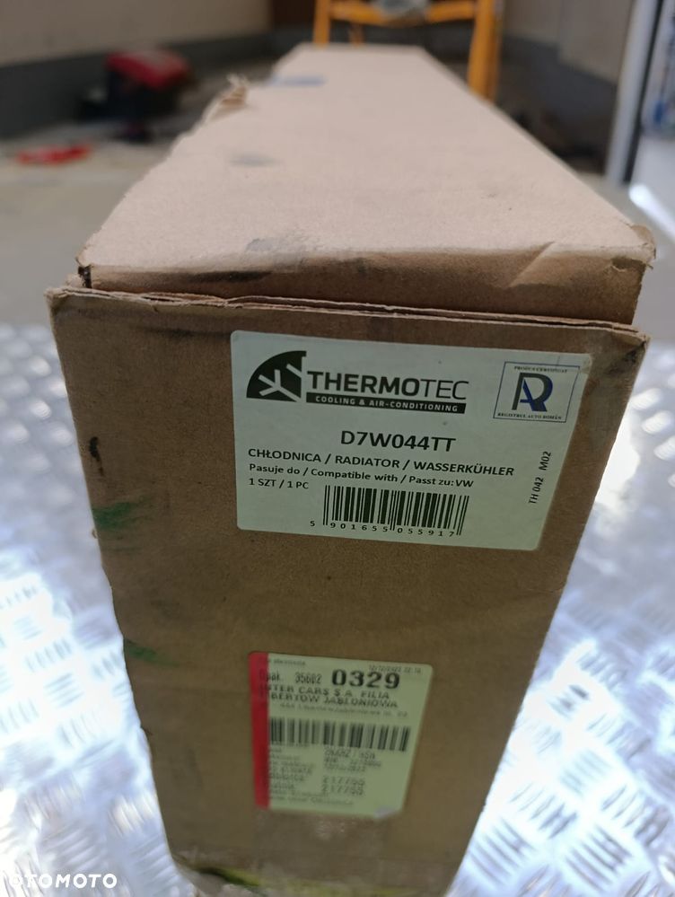 Chłodnica układ chłodzenia silnika THERMOTEC D7W044TT - 2