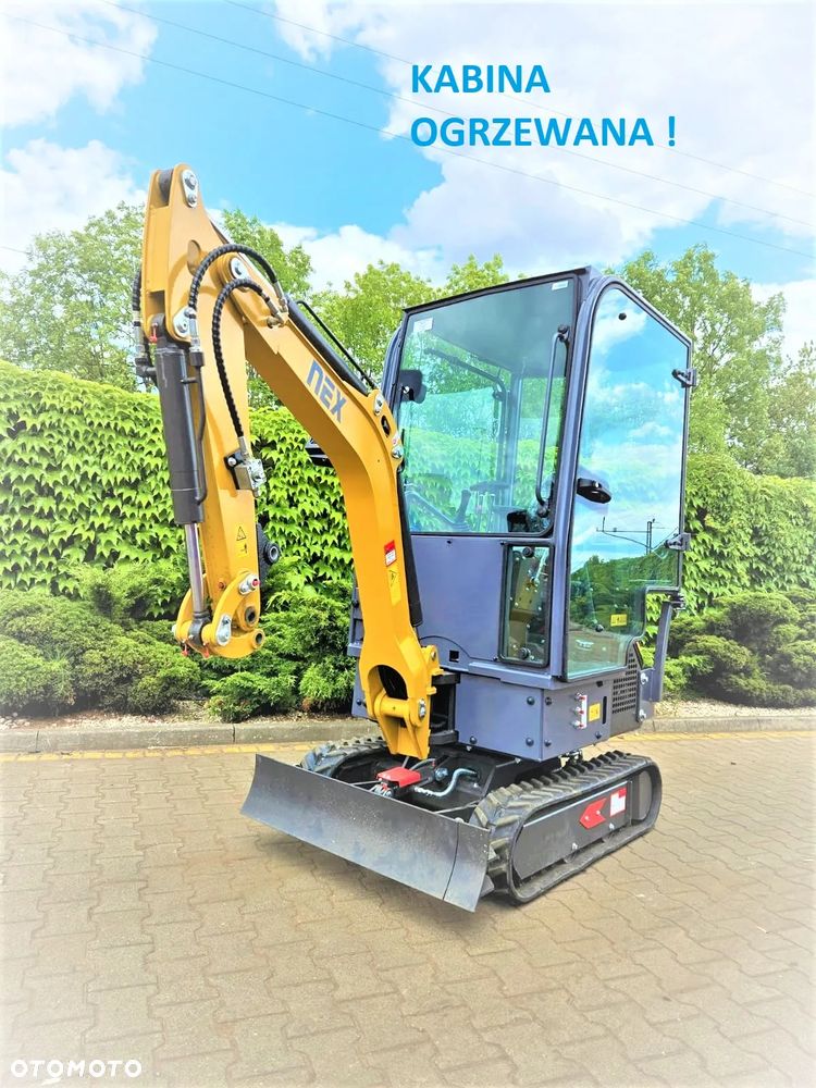 NEX Minikoparka z kabiną ogrzewaną N12 Yanmar Power - 2