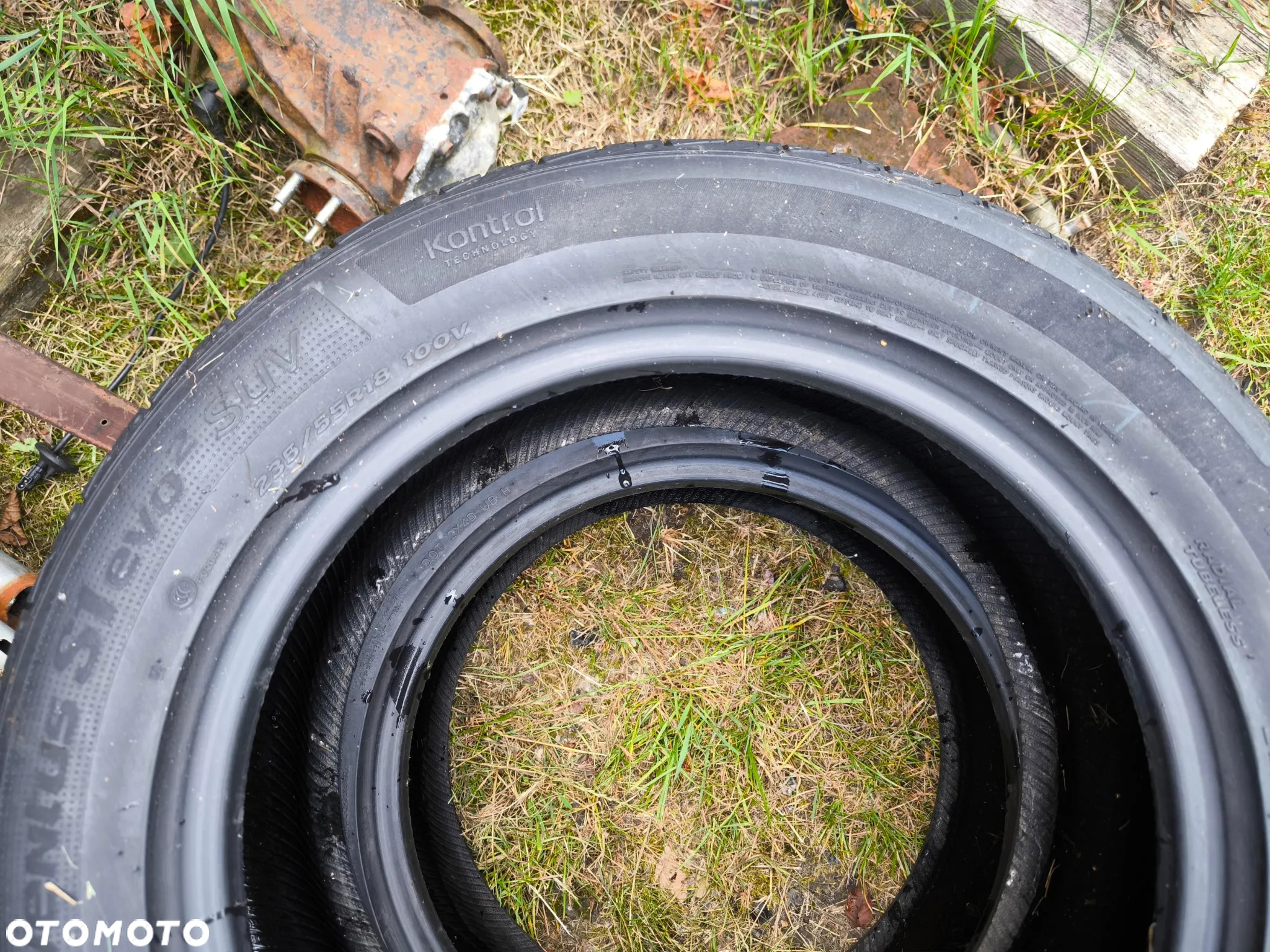 2 sztuki Opony LETNIE 235 55 18 HANKOOK Ventus S1 evo2 SUV Montaż Gratis! Bardzo Ładnie 6,5mm! - 9