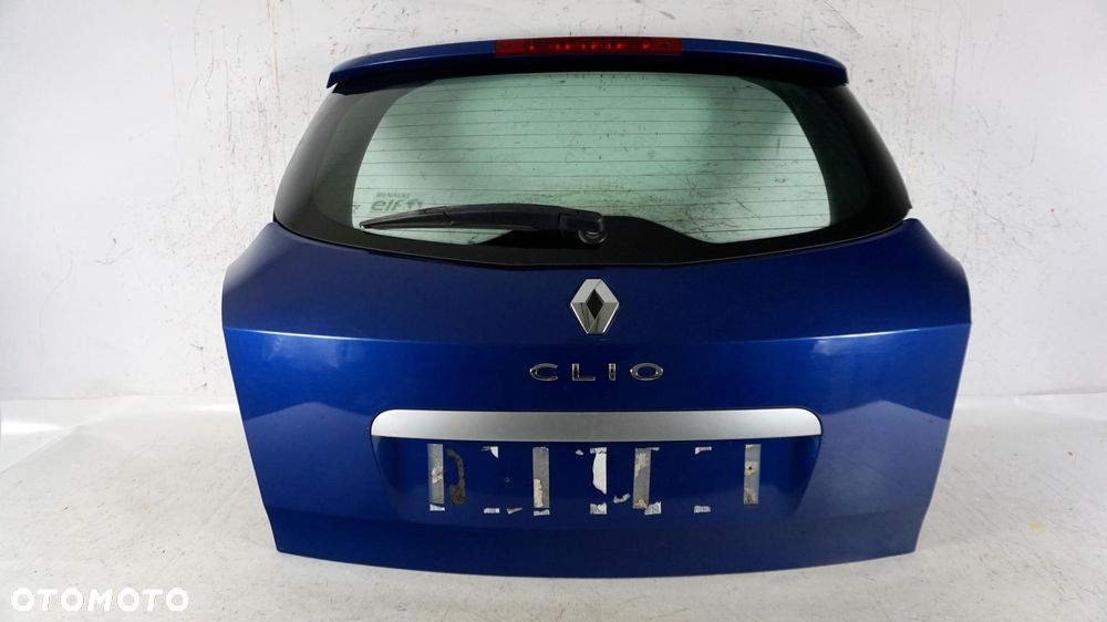 KLAPA TYŁ TYLNA TYLNIA SZYBA RENAULT CLIO 3 III KOMBI TERNA - 1