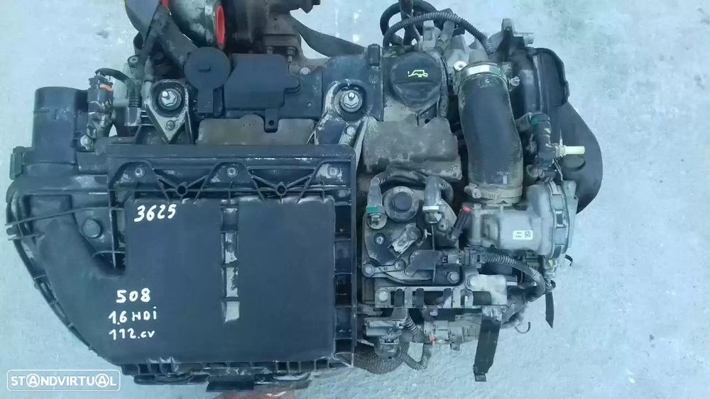 MOTOR COMPLETO PEUGEOT 508 I 2012 -9H05 - 9