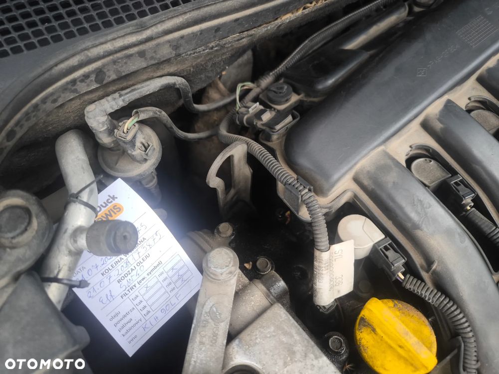 Silnik 1.6 16V 113KM Benzyna RENAULT MEGANE CLIO LAGUNA SCENIC DACIA Aktualnie DO ODPALENIA - w samochodzie! FILMIK! - 4