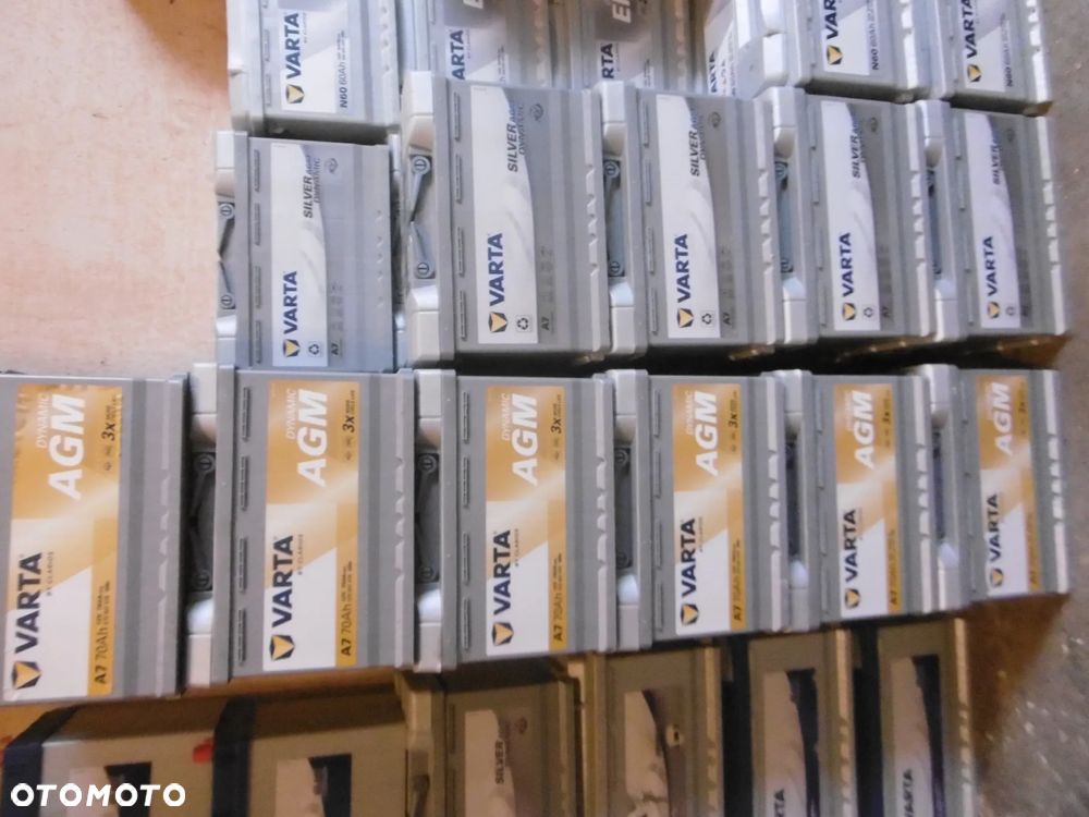 AKUMULATOR VARTA BOSCH EXIDE ERA 40 50 60 70 80 90 Ah - 4