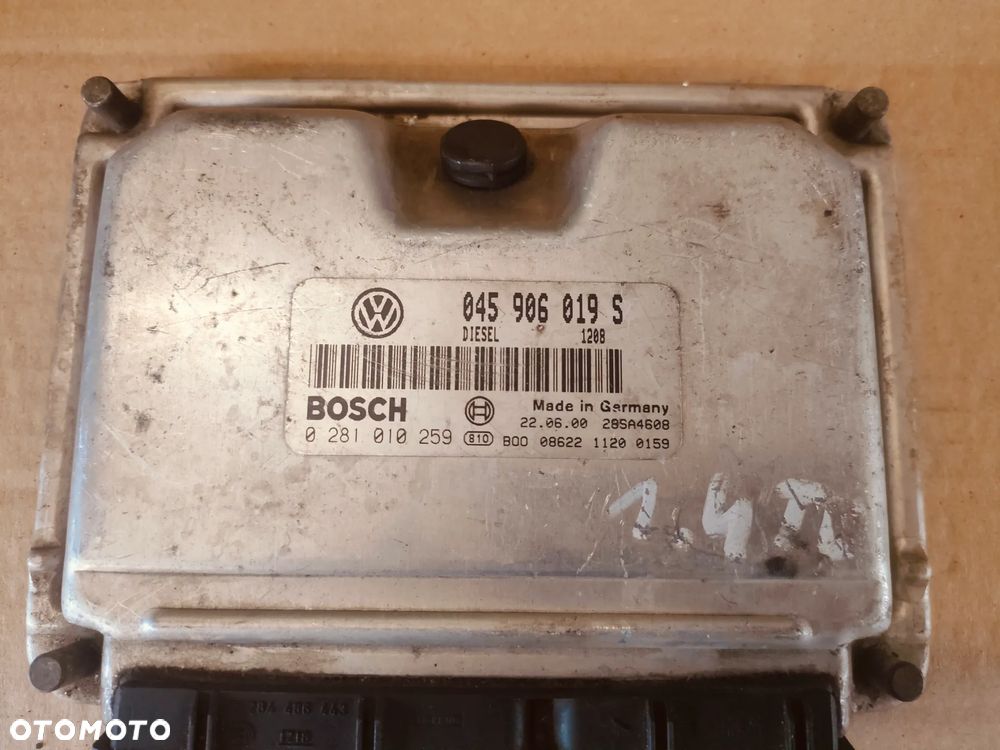 VW LUPO 1.4 TDI STEROWNIK SILNIKA 045906019S - 3