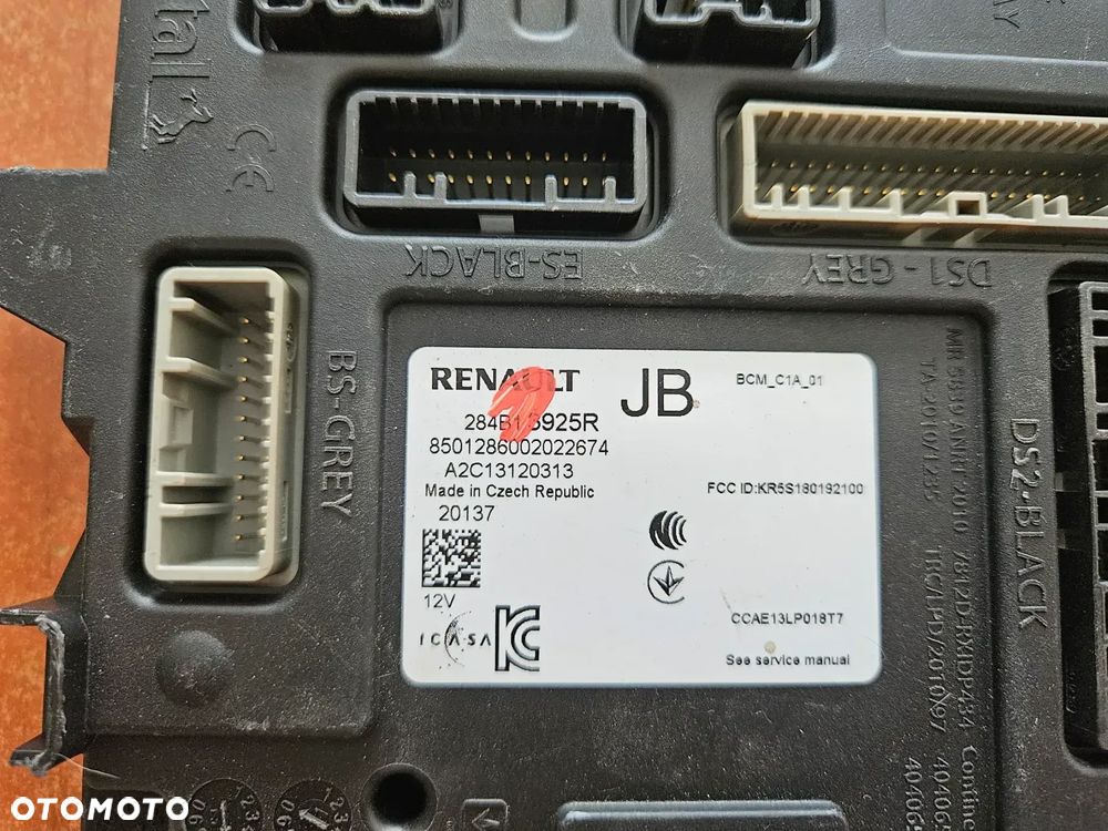Moduł sterownik Renault CAPTUR II 284B13925R - 2