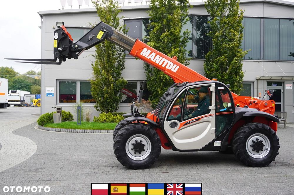 Manitou MT 730 H / Zasięg 7 m / 3 t / wys. 190 cm / 2900 MTH! / Joystick - 1