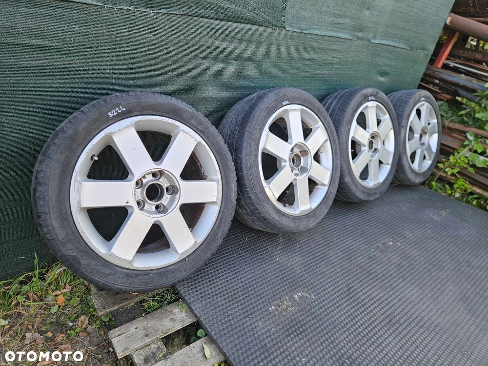 Alu Felgi 8E0601025J Alufelgi Ronal 1158 Koła Opony R17 5x112 7.5J ET45 AUDI A4 B6 B7 VW Skoda Seat - 3