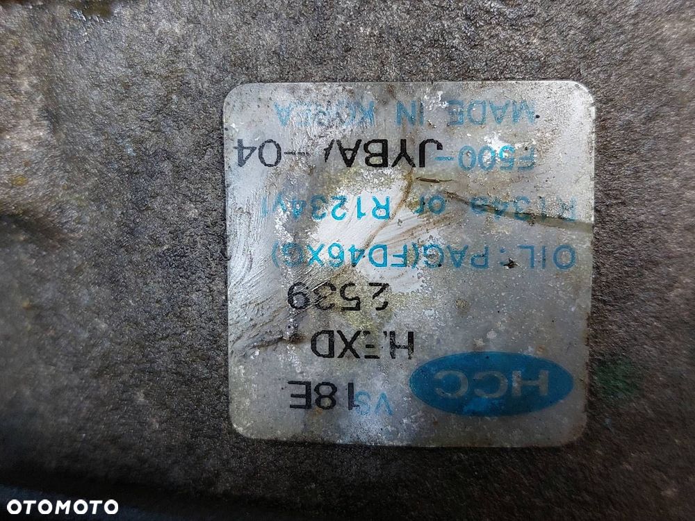 SPRĘŻARKA KOMPRESOR KLIMATYZACJI  HYUNDAI SANTA FE III 97701-1U500 - 7