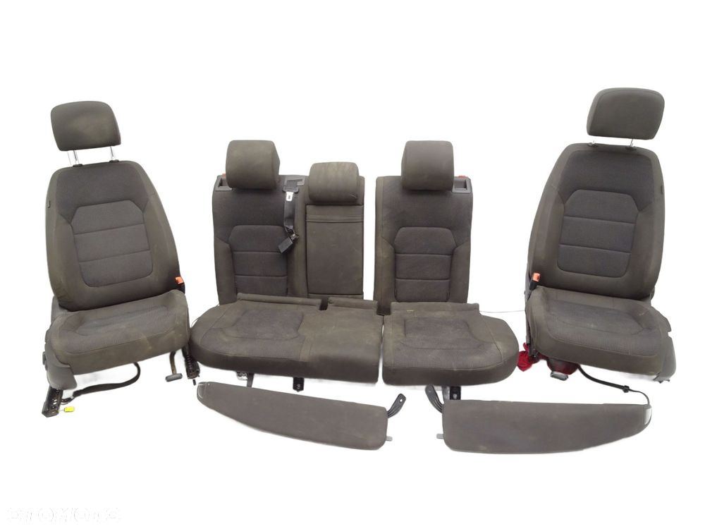 Komplet foteli fotele przód tył kanapa kombi 3aa971366g vw passat b7 - 1
