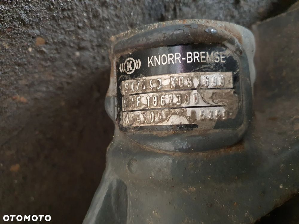 Zacisk hamulcowy DAF FX 106, SN7443, SN7453, prawy, lewy, demontaż - 13