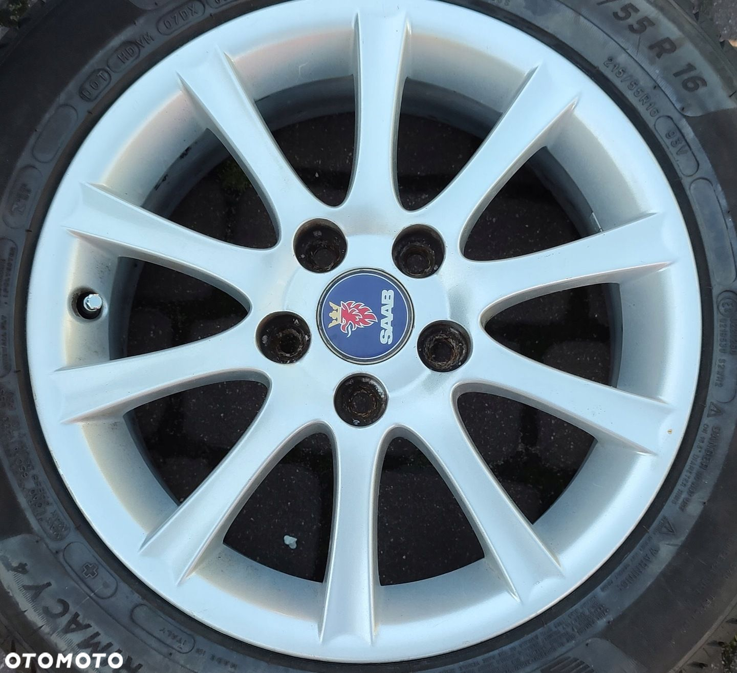 Felgi Aluminiowe Oryg. Saab 9-5 16 Cali 5x110 6,5Jx16 ET49 Ø65,1mm 12771532 - 2