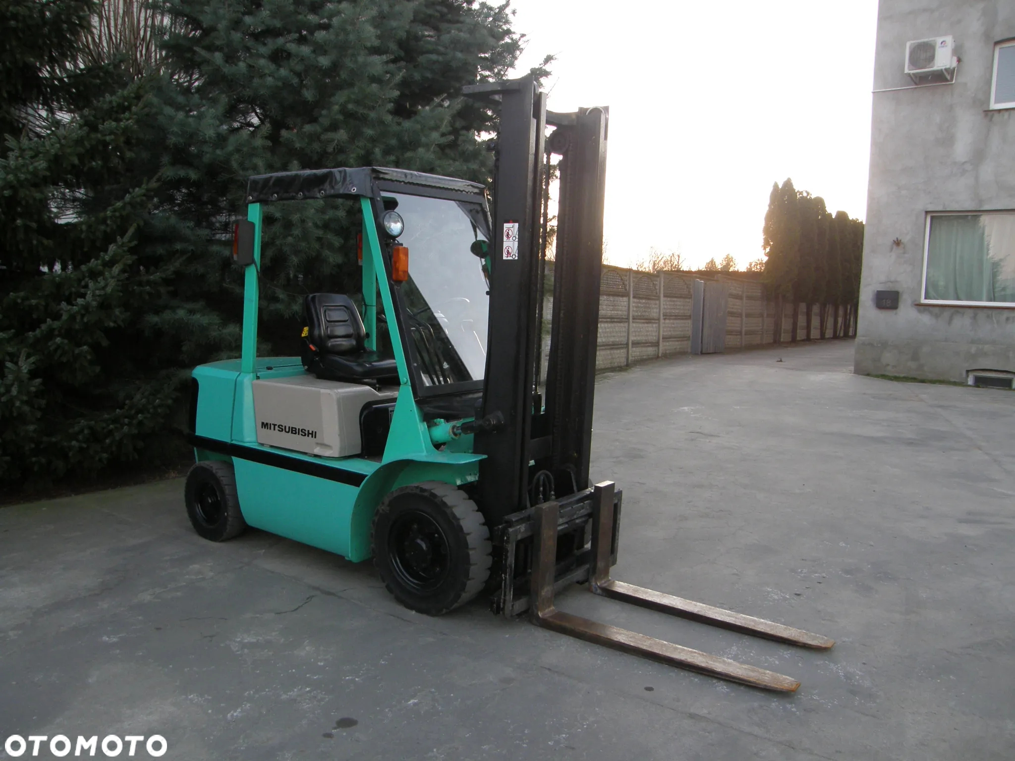 Mitsubishi FD25 przesuw wózek widłowy z Niemiec - 16
