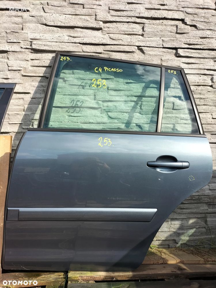 CITROEN C4 PICASSO DRZWI LEWE TYLNE LEWY TYŁ - 3