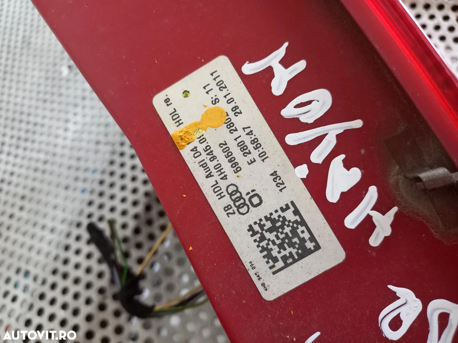 Stopuri Lampa Stop Tripla Stanga Dreapta LED Haion Hayon Audi A8 4H D4 Dupa 2010 Cod 4H 4H Dezmembr - 11