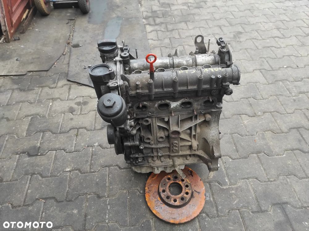 SILNIK SŁUPEK BLOK 1.6 FSI BTS 16V 140TYS SPRAWNY GWARANCJA AUDI VW SEAT SKODA WYSYŁKA !!!! - 1